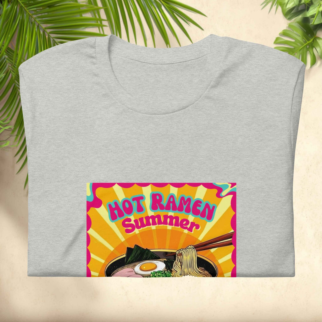 Hot ramen summer ramen noodles folded flatlay DTFlex front print