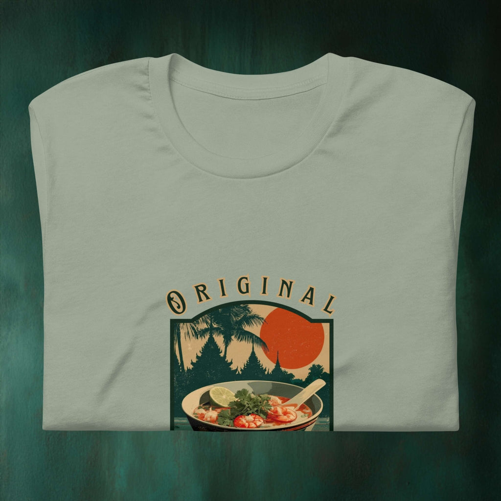 Folded Original Thai Heat street food graphic t-shirt