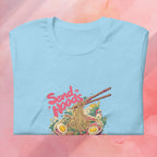 Folded Send Noods Asian street food graphic t-shirt