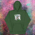 Cotton heritage pullover Flatlay hoodie with soft fleece interior and outside label