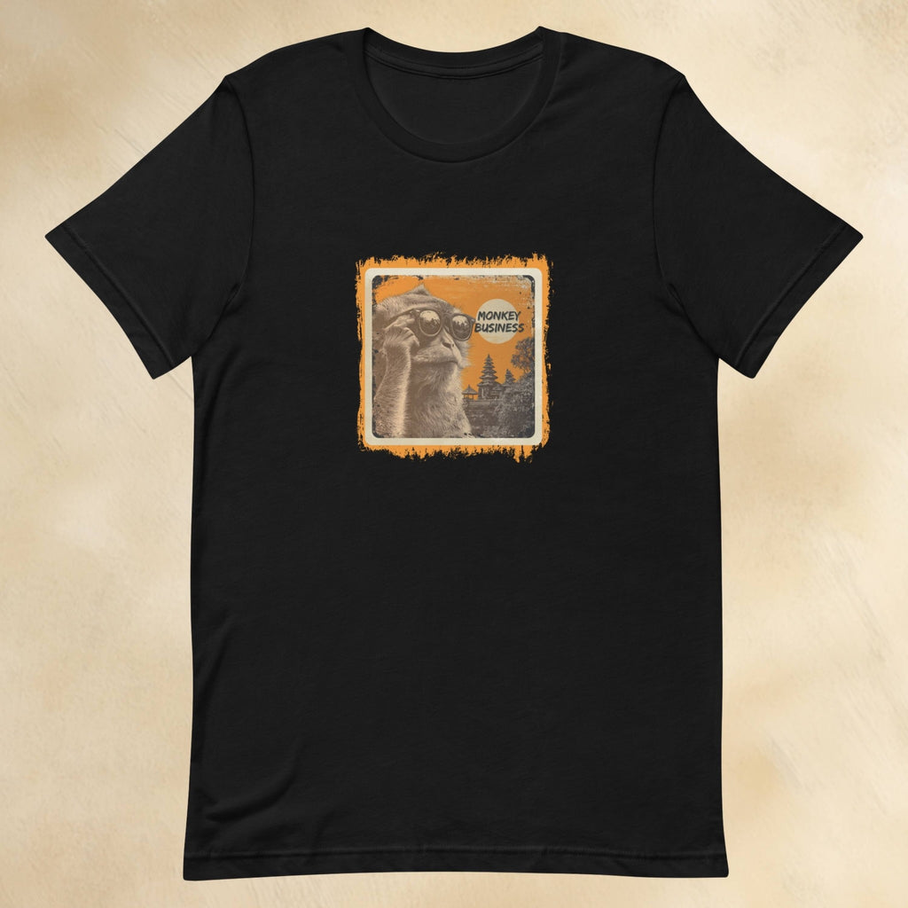 Retro pop-art Southeast Asia animal flatlay t-shirt front art