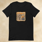 Retro pop-art Southeast Asia animal flatlay t-shirt front art