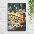 Bánh Mì Bliss Vietnamese street food canvas