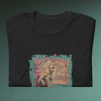 Folded Bella+Canvas 3001 soft unisex monkey streetwear shirt