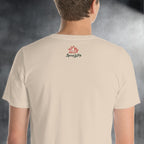 Back view of Ayam What I Eat graphic t-shirt outside label