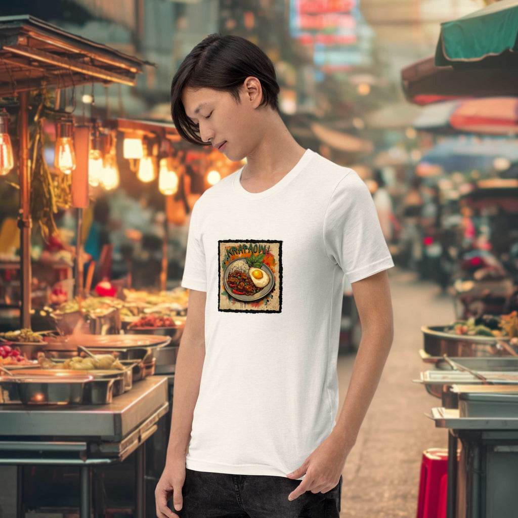 Krapaow t-shirt side view unisex casual fit