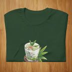 Folded Cendolicious pop-art dessert t-shirt