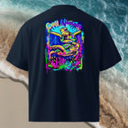 Chill Nomads Graffiti Reef back print oversized organic tee