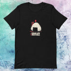 Front view of Grab Life by the Rice Ball graphic flatlay t-shirt