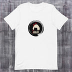 Front view of Grab Life by the Rice Ball graphic flatlay t-shirt
