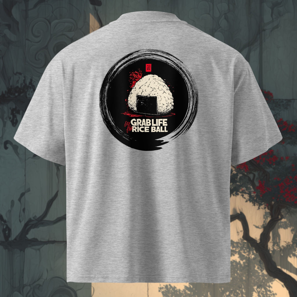 100% organic combed cotton high-neck oversized tee with soft, breathable fabric