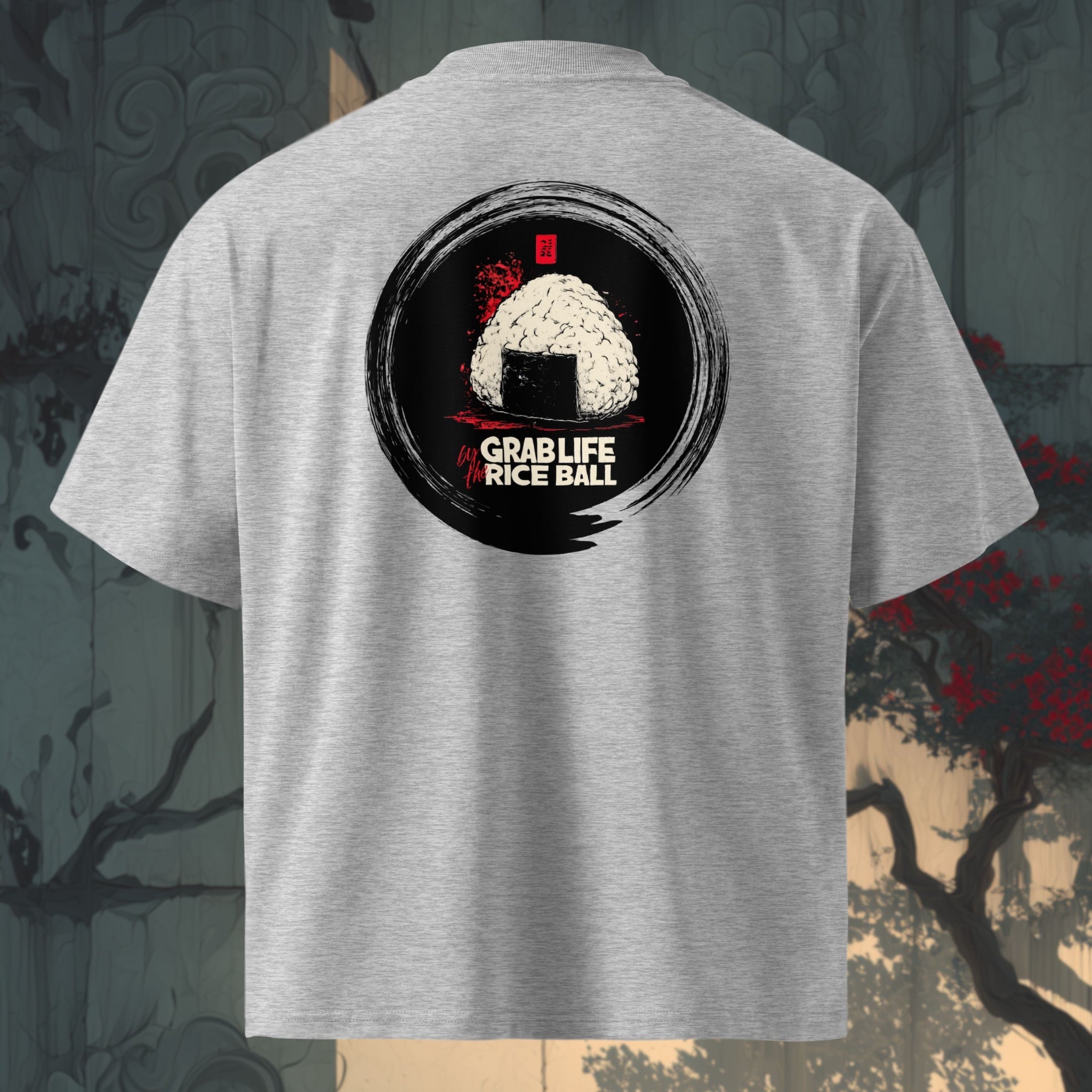 100% organic combed cotton high-neck oversized tee with soft, breathable fabric