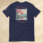 Back Bella+Canvas 3001 unisex DTG back print flatlay T-shirt