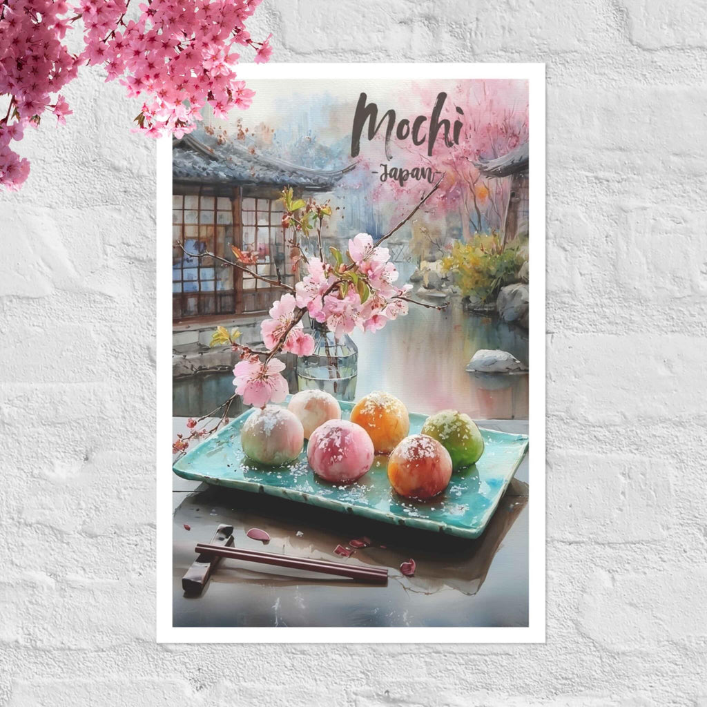 Mochi Garden Japanese food poster
