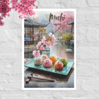 Mochi Garden Japanese food poster