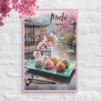 Mochi Garden Japanese food canvas art