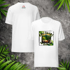 Front/Back view of Nasi Goreng for Breakfast graphic ghost t-shirt