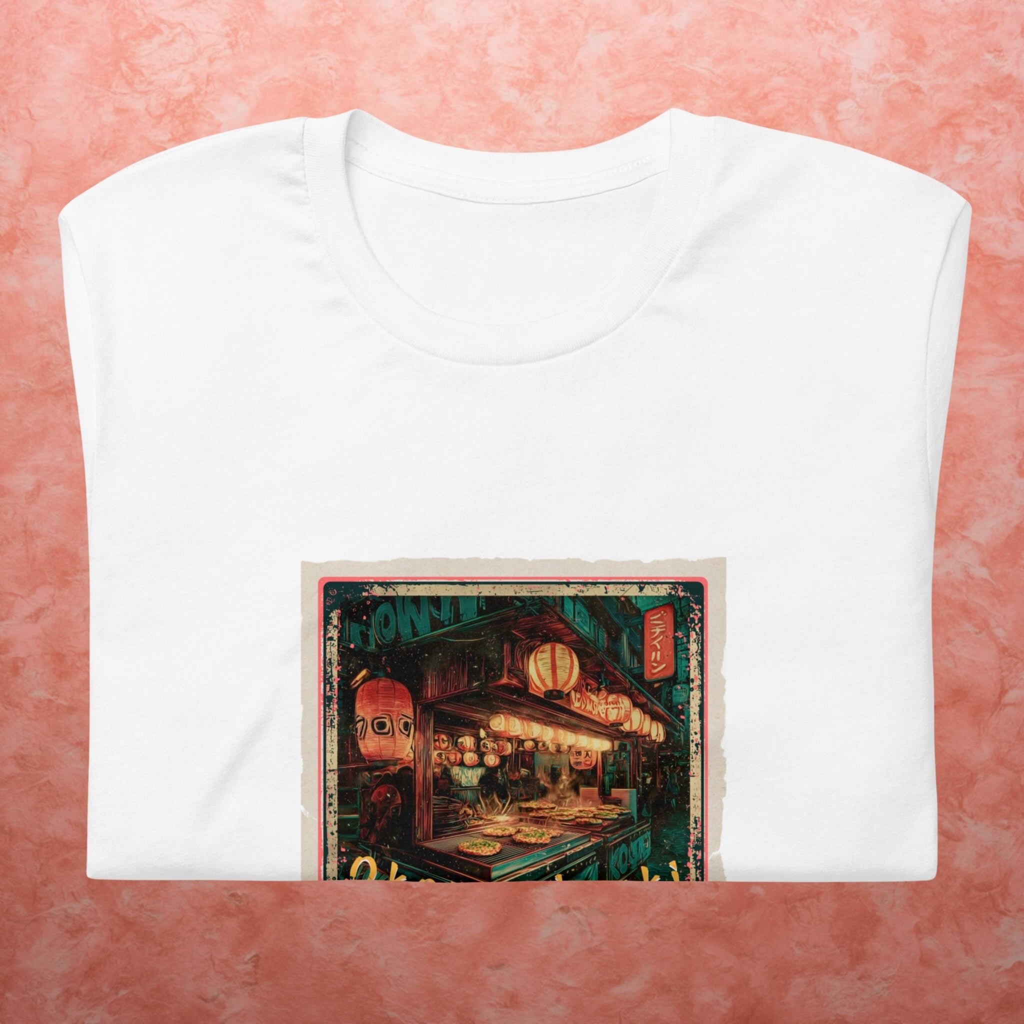 Folded Okonomiyaki My Day Japanese food tee