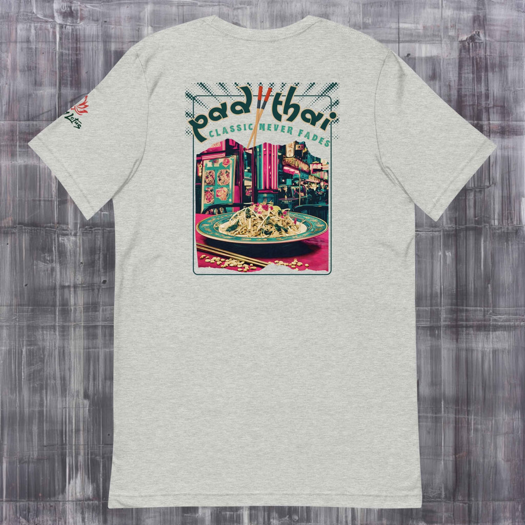 Pad Thai Classic Never Fades flatlay t-shirt back view