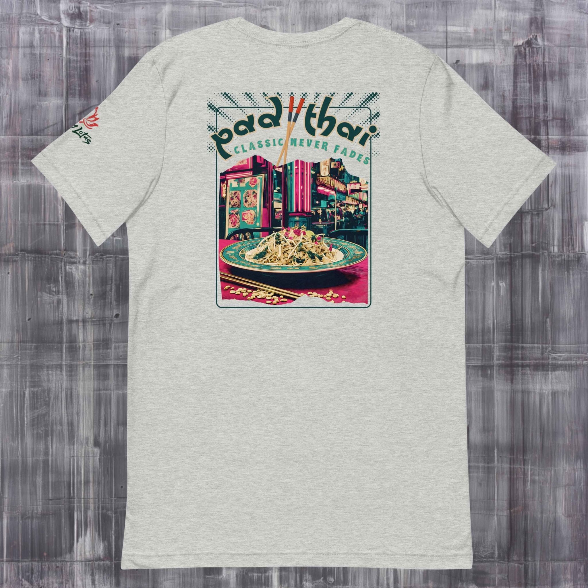 Pad Thai Classic Never Fades flatlay t-shirt back view