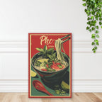 Pho illustration wall art standing