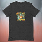 Keep Calm and Eat Adobo flatlay t-shirt front view unisex fit