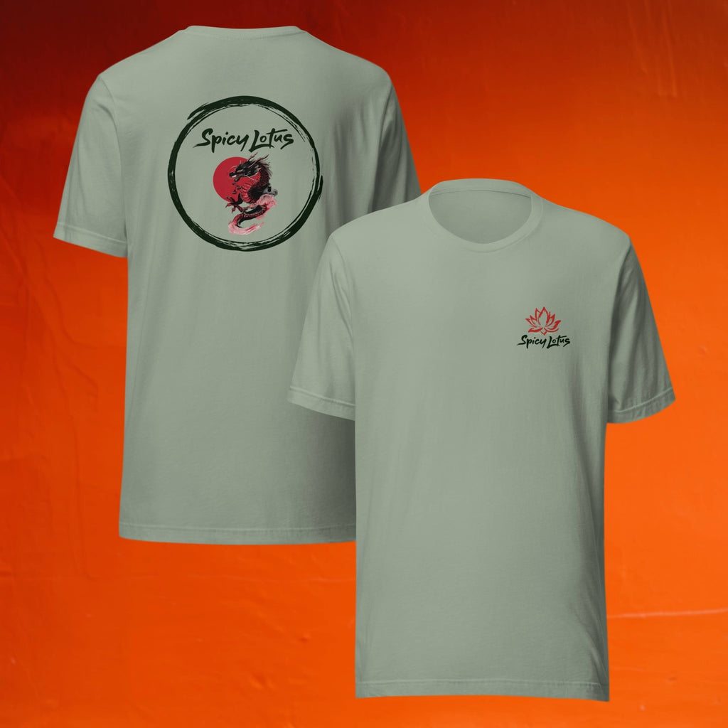 Front/back Bella+Canvas 3001 unisex DTG print