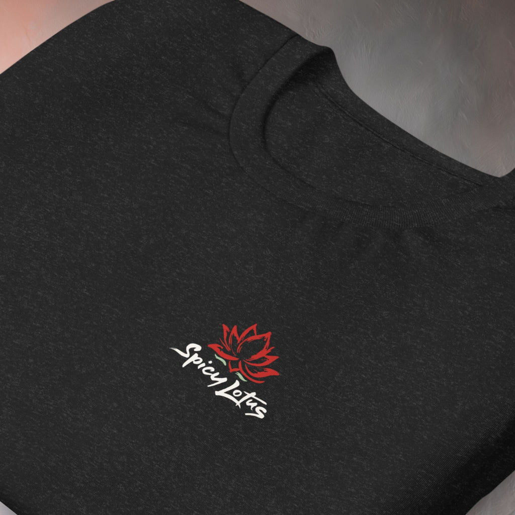 Front chest logo print Bella+Canvas 3001 unisex