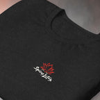 Front chest logo print Bella+Canvas 3001 unisex