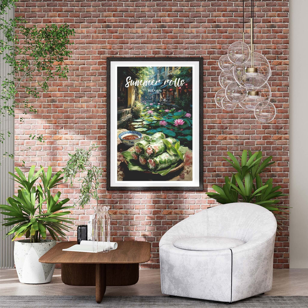 Summer Rolls Happiness in living room setup