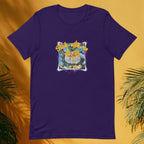 Front view of Stick With Me graphic flatlay t-shirt