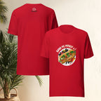 Front/Back view of Banh Mi Myself & I graphic ghost t-shirt