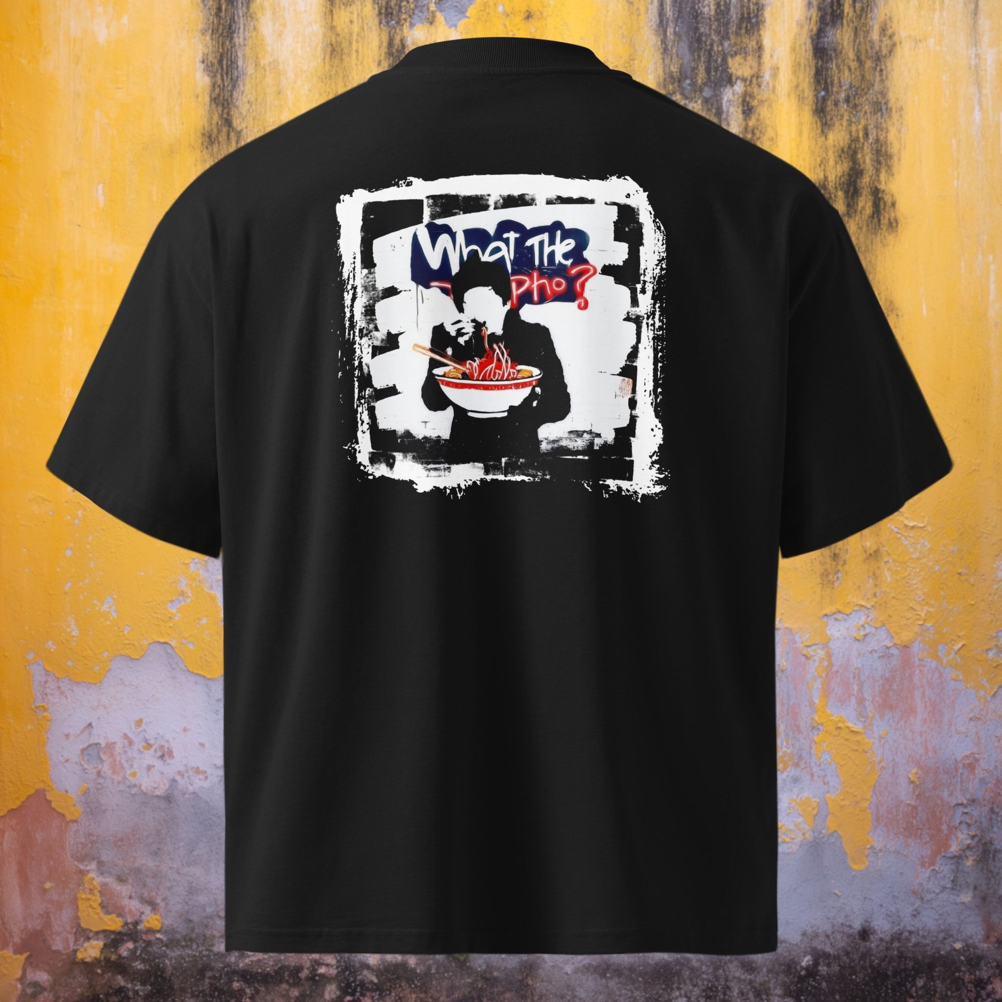 100% organic combed cotton high-neck oversized tee with soft, breathable fabric