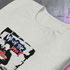 Folded What the Pho street food graphic t-shirt showing front design